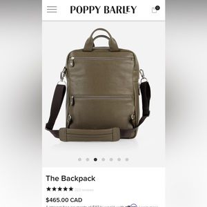 Poppy Barley Backpack